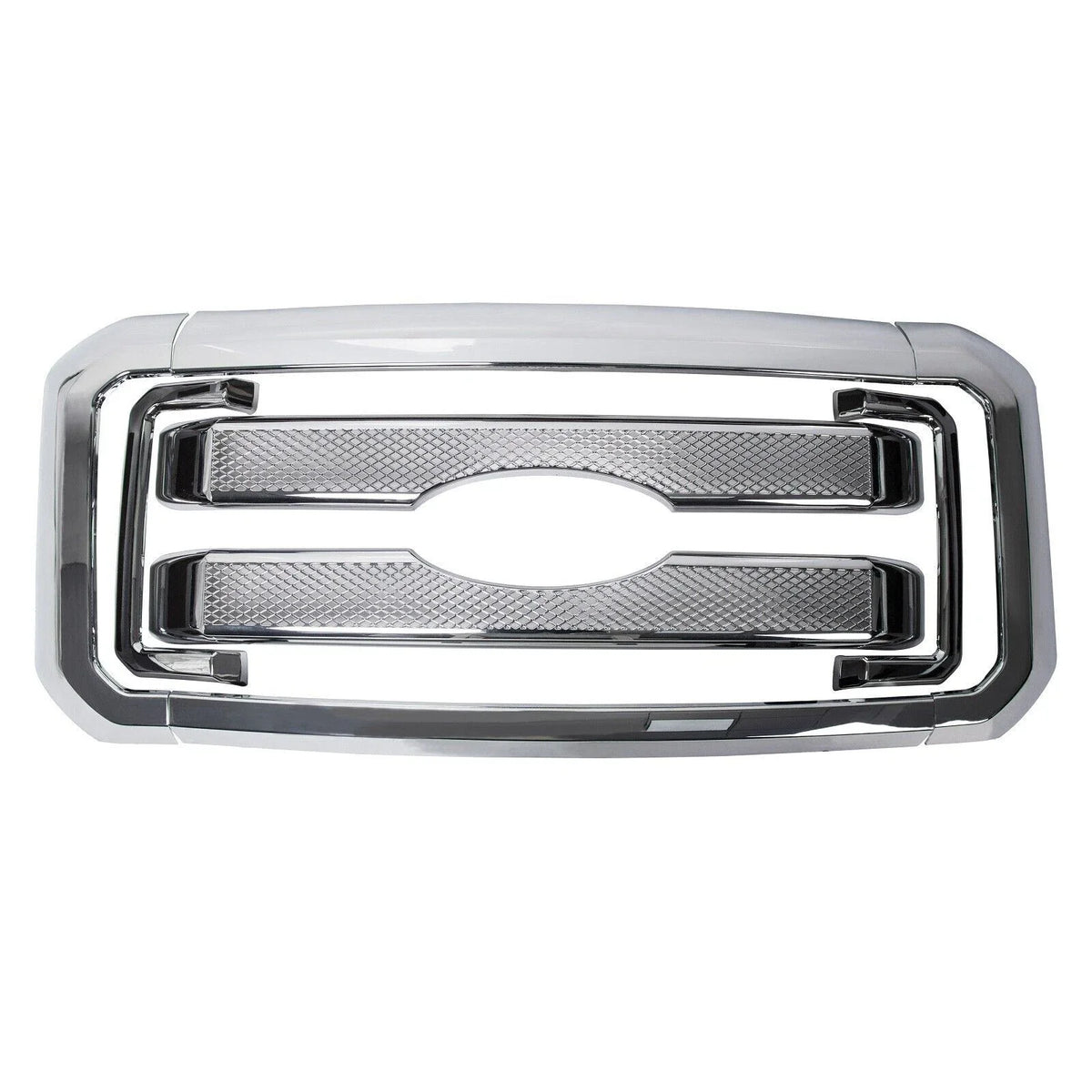Chrome Grille Overlay for Ford F250 F350 Super Duty (2011–2016)