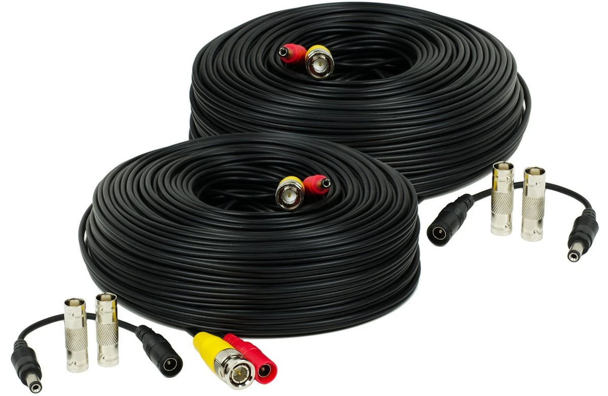 2X 150 Feet Siamese BNC Video Cable for Amcrest