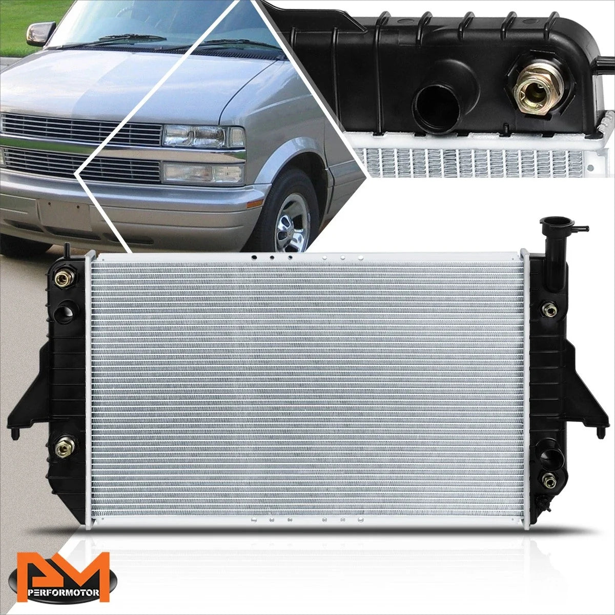 Aluminum Core Radiator for Chevy Astro/GMC Safari 1996–2005 DPI-1786