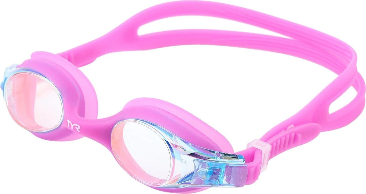 Swimple Metallized Kids' Mirrored Swimming Goggles for Training (No Year)