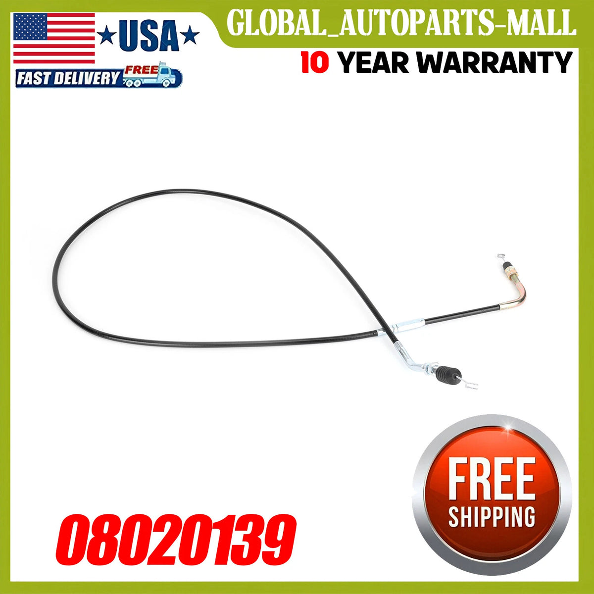 Shifting Reverse Cable for UTV SSR Cazador Beats180 150 170 (08020139)