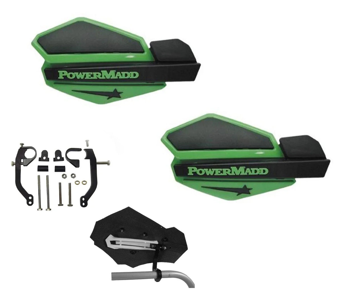 PowerMadd Star Series Hand Guard Mount for TRX 300EX TRX 400EX (1997–2009)
