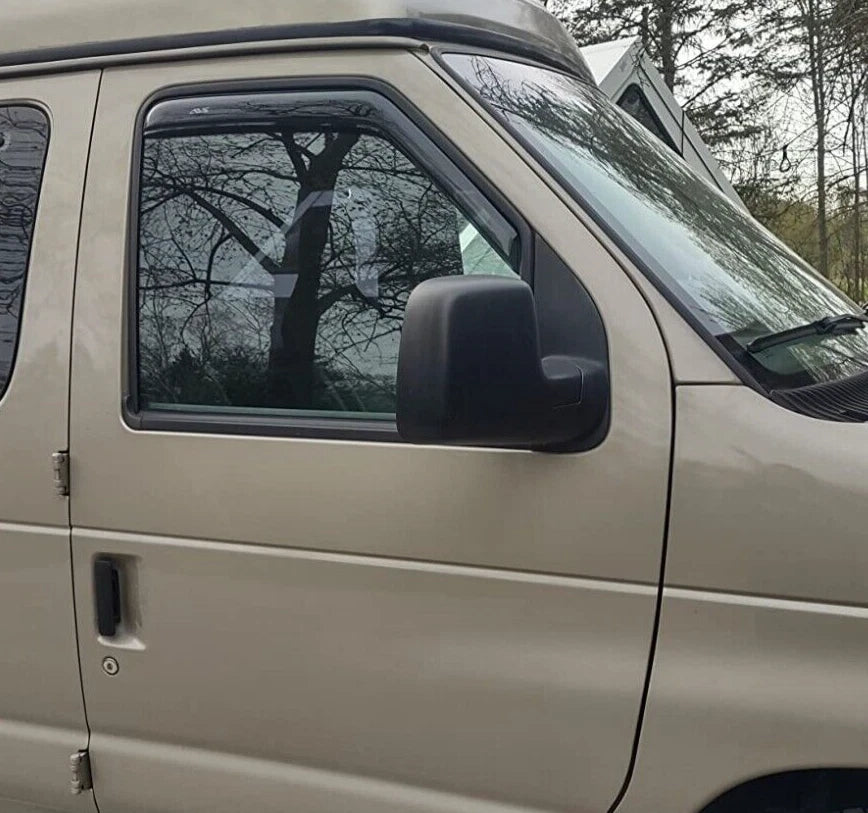 AVS In-Channel Rain Guards for Ford E350 E450 E150 (2008–2024) 192141