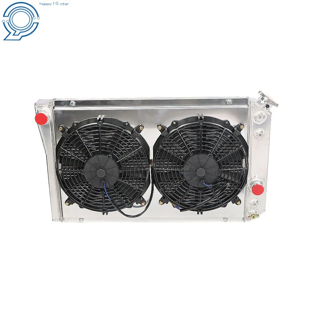 3Row Aluminum Radiator with Fan for Chevrolet Corvette (1984–1990)