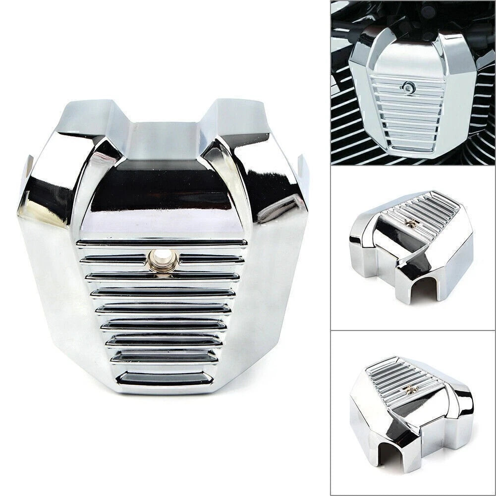 Chrome Coil Plug Cover Trim for Harley Softail Breakout FXBR (2018–2019)