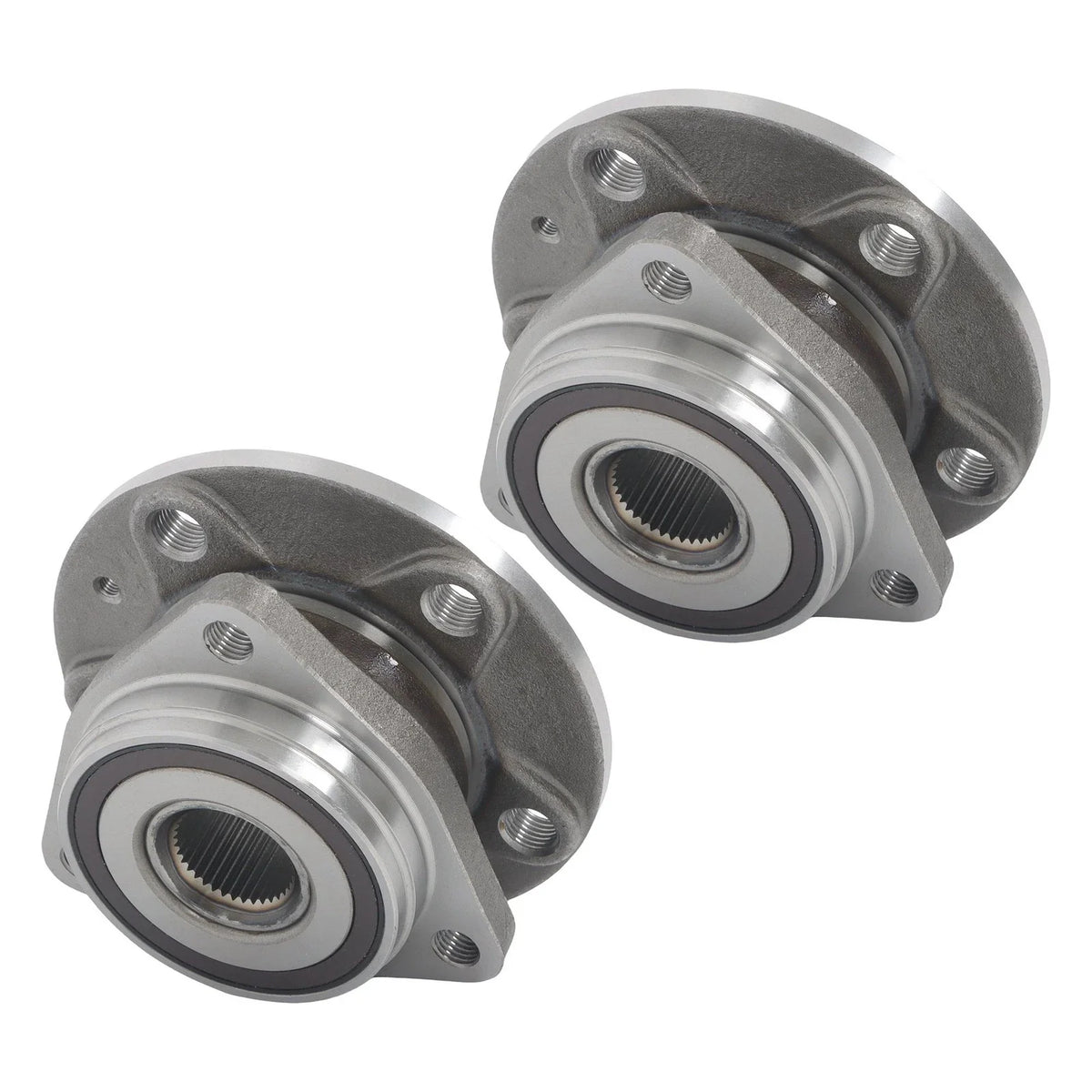 Set of 2 Wheel Hub Bearing Assemblies for Audi A3 Q3 S3 VW Jetta Golf