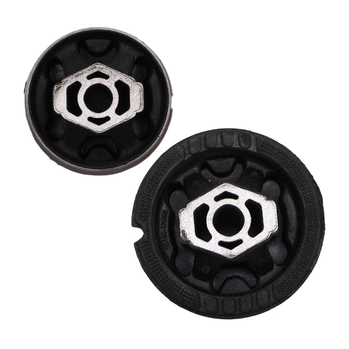 2X Rear Crossmember Bushing for Kia Forte Koup (2014–2016) 55160-3X000