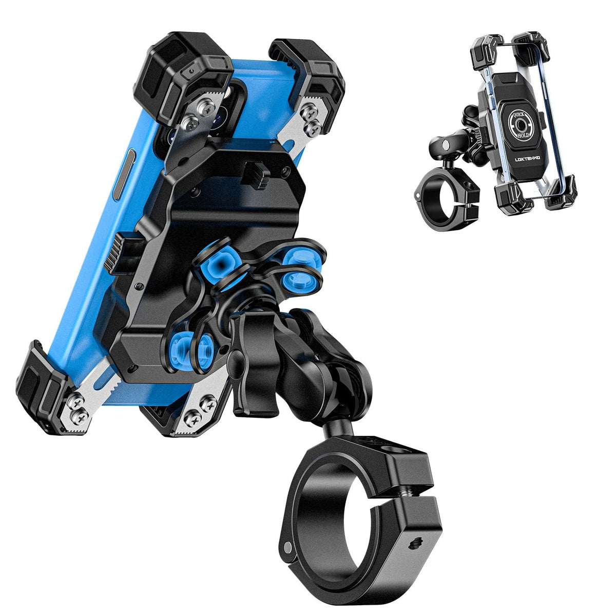 Anti-Theft UTV Phone Mount with Vibration Dampener for UTV