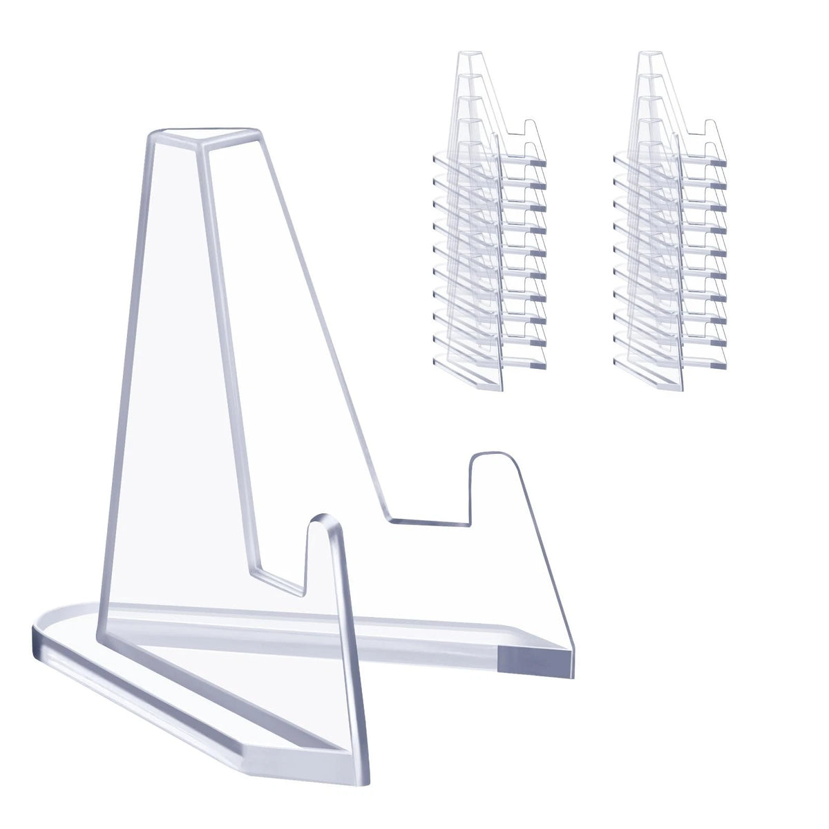 Acrylic Card Display Stands for Sports Cards (Clear)