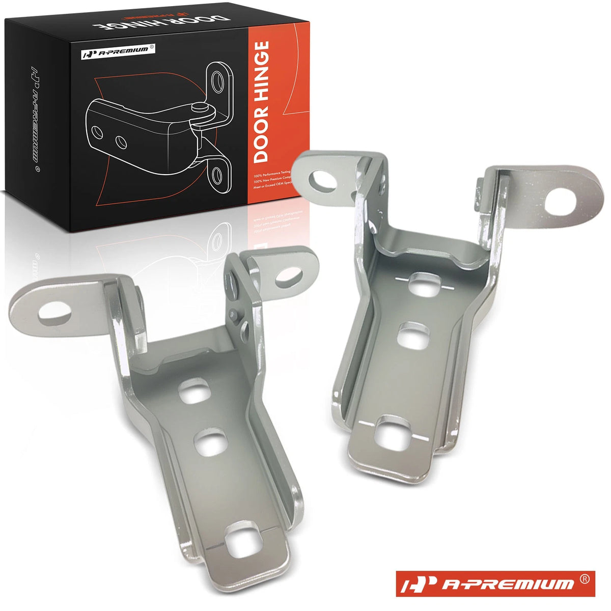 2X Door Hinge Front Upper for Dodge Ram 1500 (2009–2010) 68058514AA, 68058515AA