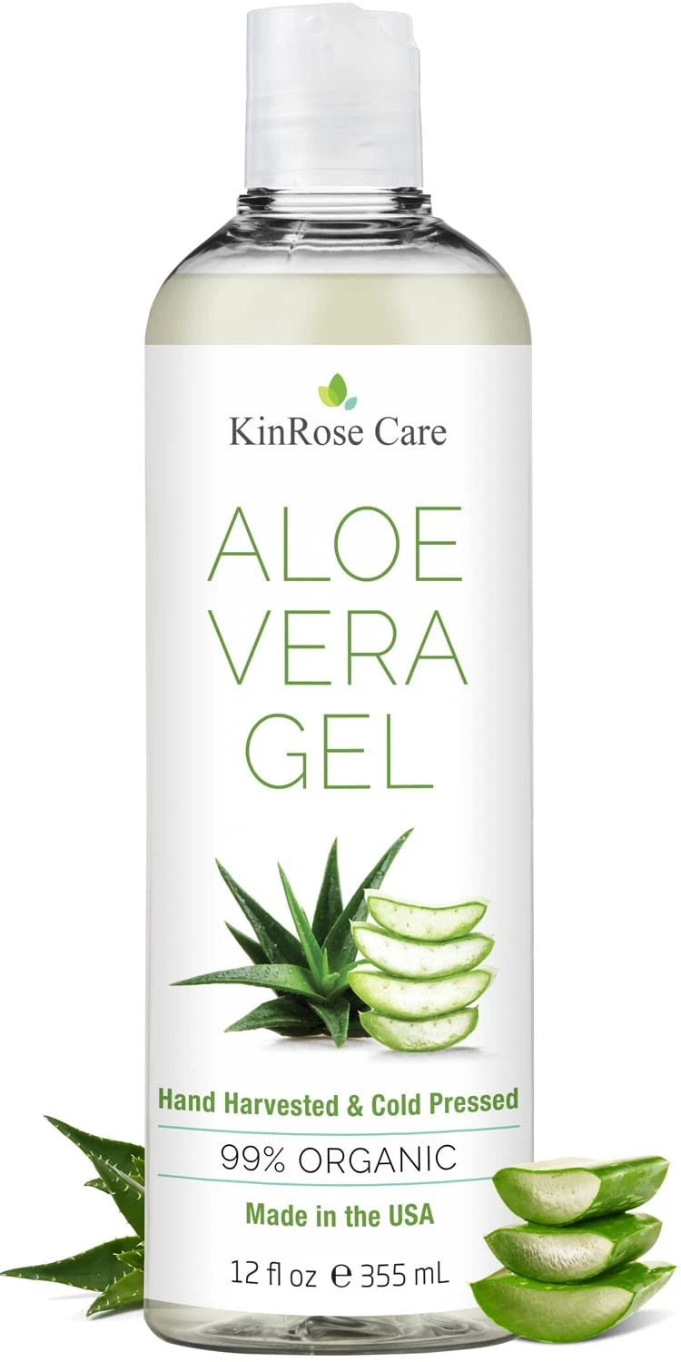 Aloe Vera Gel for Face, Skin, Hair (12oz)