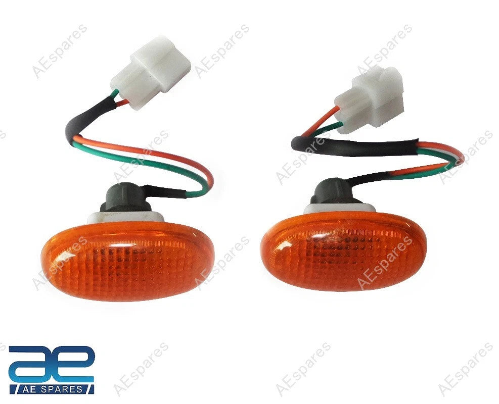 Turn Signal Side Indicator Lamp Light Set for Chevrolet Beat & Spark