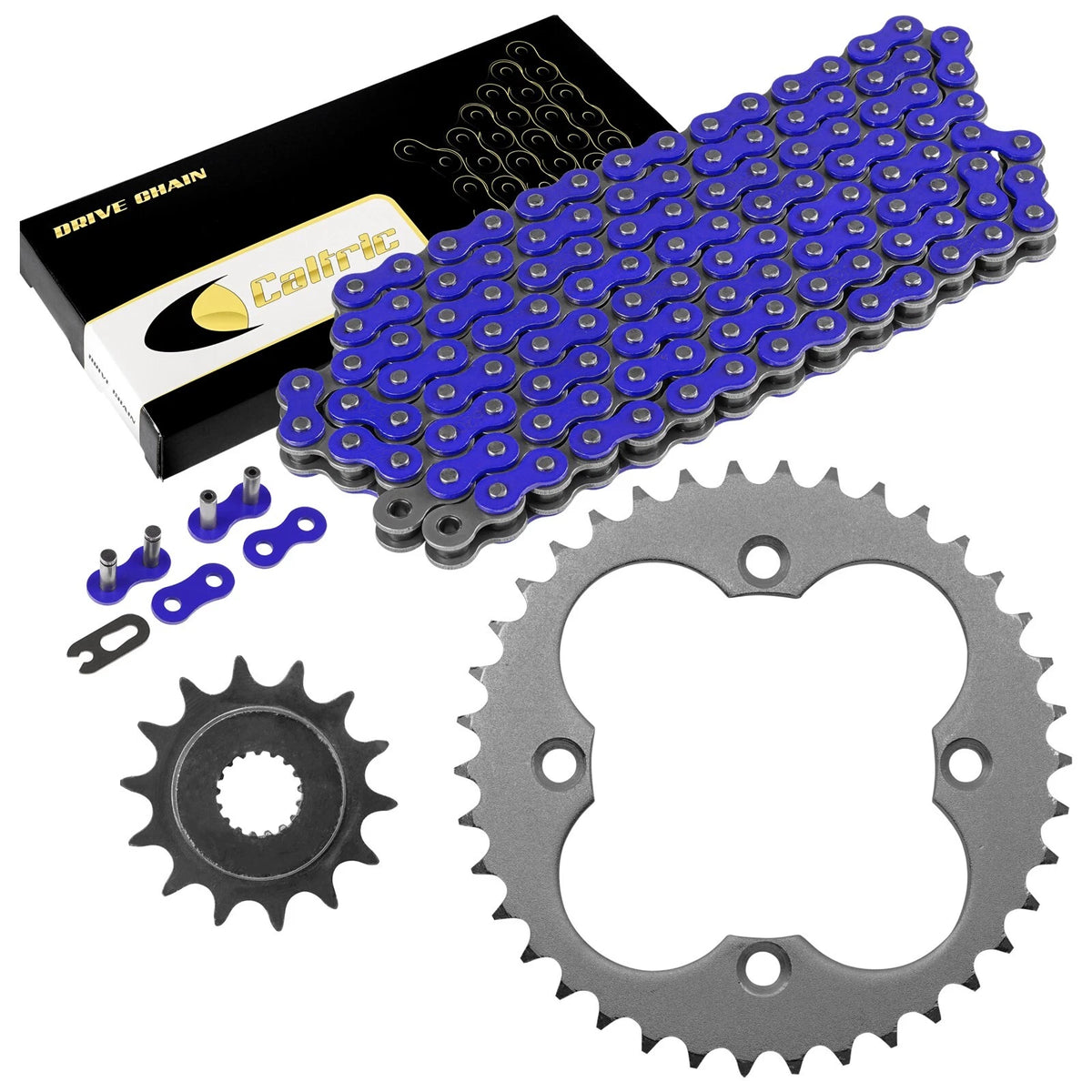 Blue Drive Chain and Sprockets Kit for Honda TRX450R (2004–2005) EG3831CH105XO