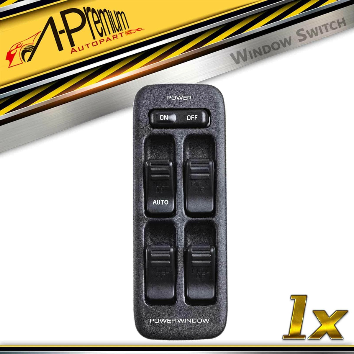 Front Left Power Window Switch for Mazda 323 (1991–1994) BS0666350B, BS0666350A, CA7130
