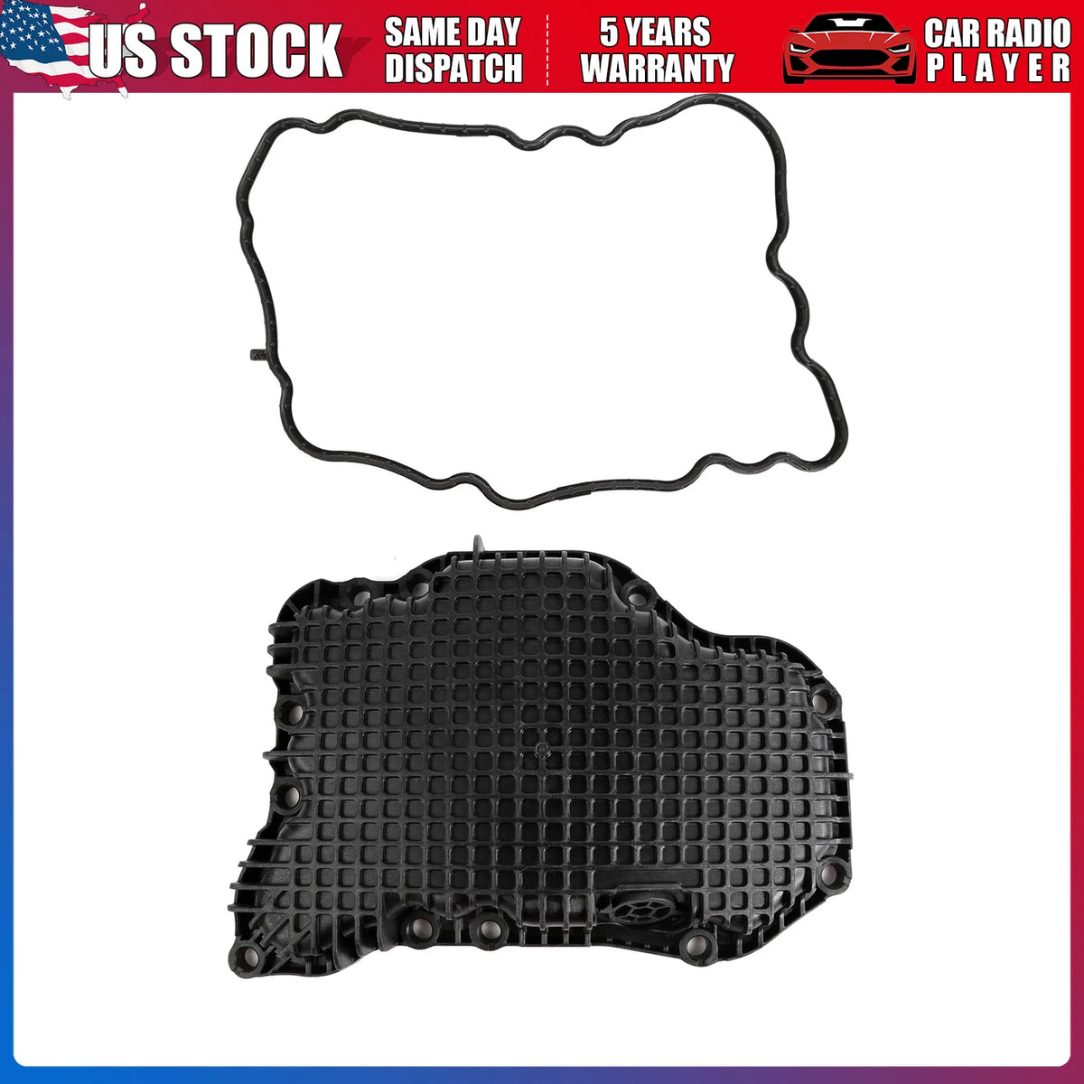 Oil Pan w/Gasket for Nissan Rogue (2023–2024) 11110-6RC2B, 111106RC2B
