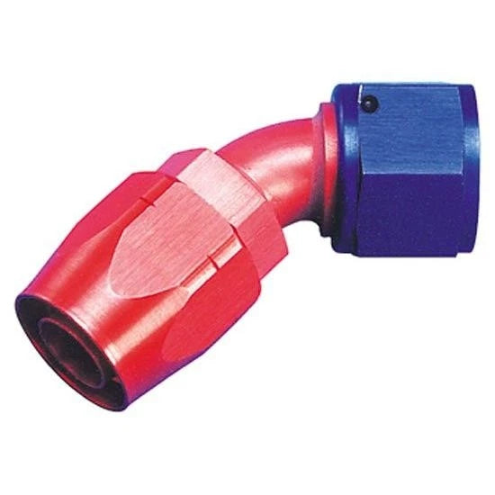 Aeroquip FBM1024 45 Hose End Coupler Fitting -10 AN Red/Blue