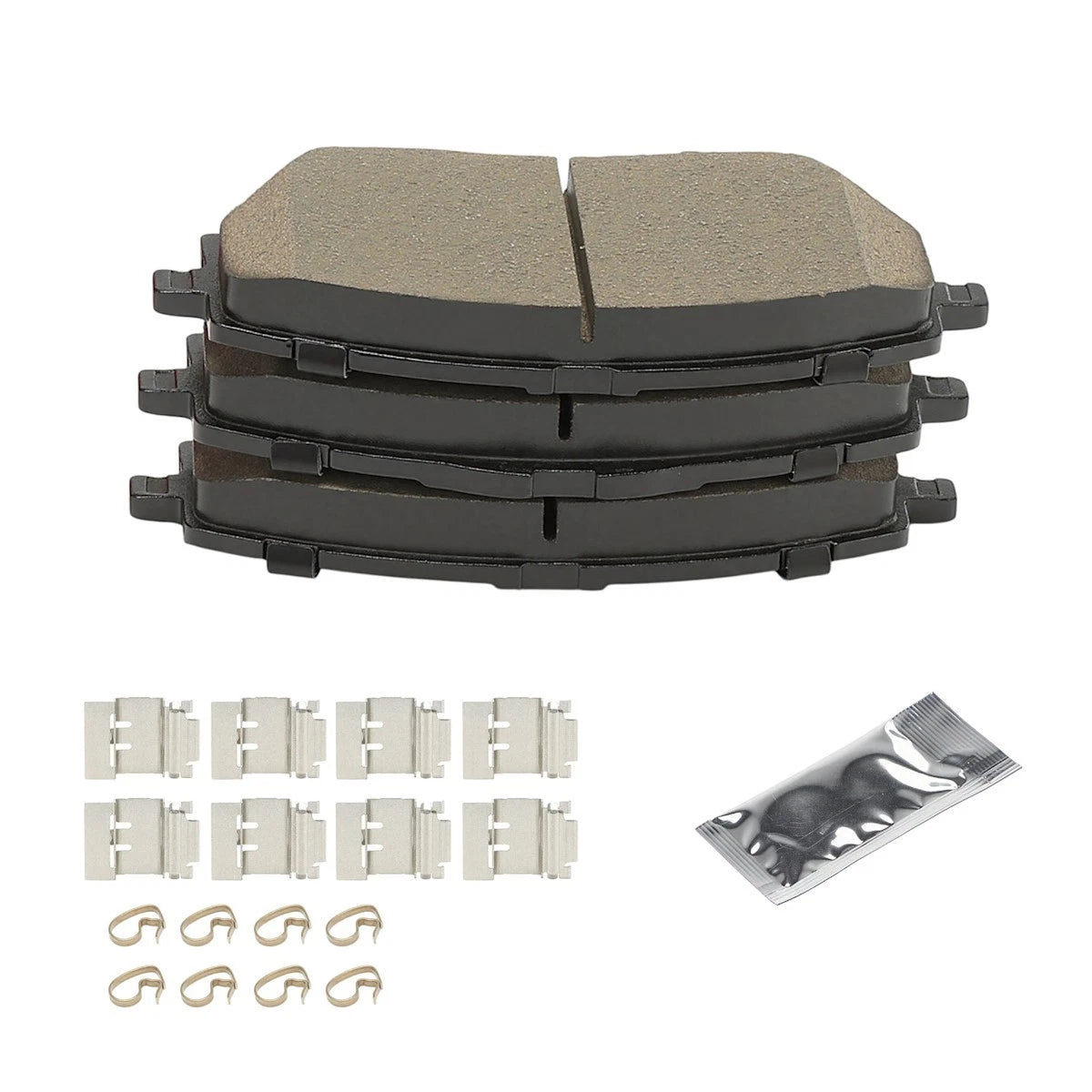 2X Brake Pad Set Front for Toyota C-HR (2018–2022) 17983637, D2065