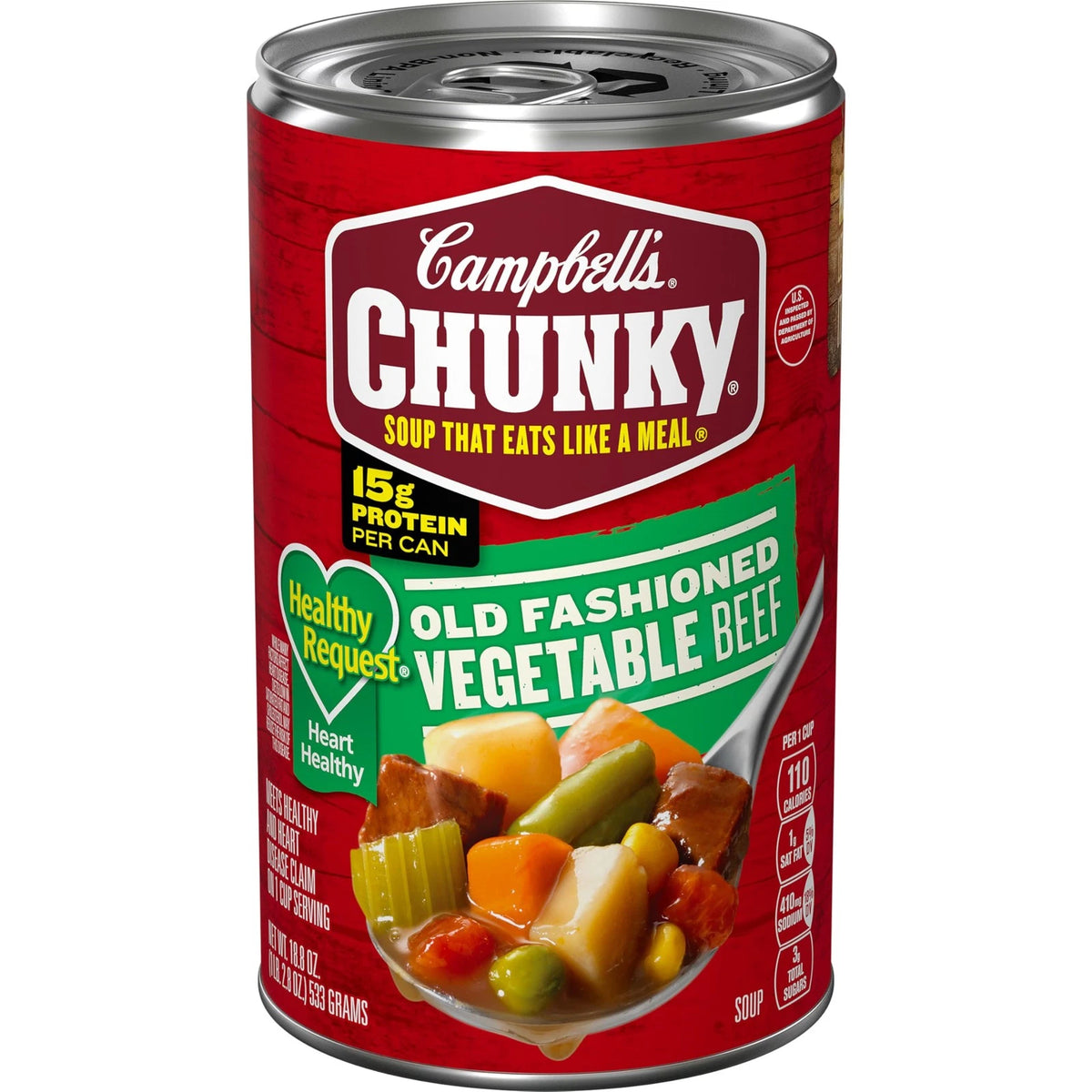 Pack of 1 Campbell’s Chunky Healthy Request Soup, Old Fashioned 18.8 Fl Oz