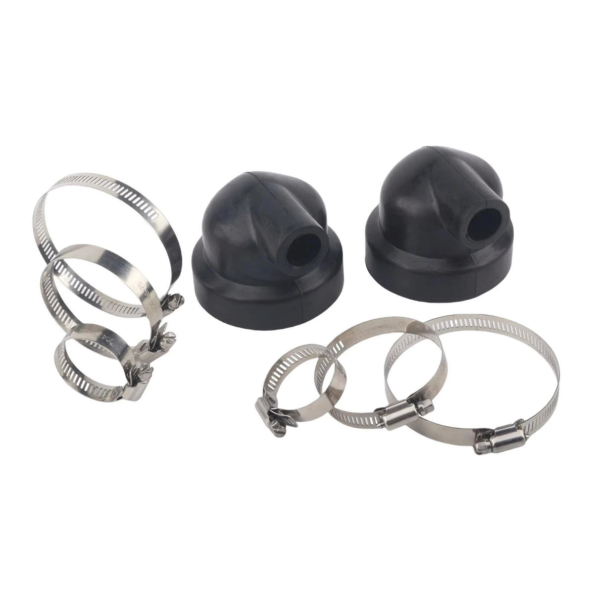 2X Heat Exchanger End Cap for Volvo Penta MD 2030 (145536370, 3580326)