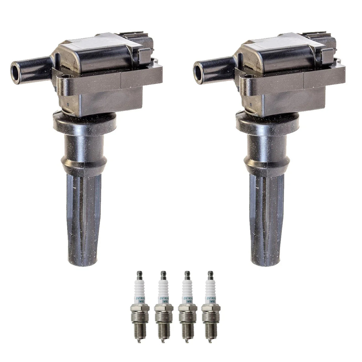 2X Ignition Coil & 4 Iridium Spark Plugs for Hyundai Santa Fe Sonata (2013–2019)