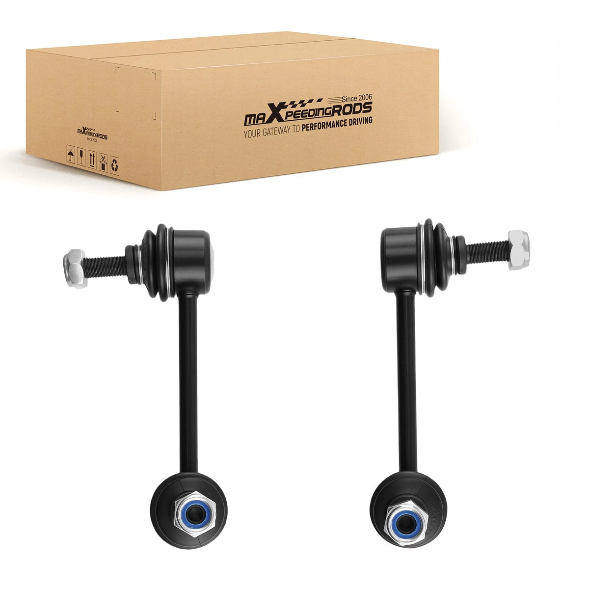 2X Rear Stabilizer Sway Bar End Links for Honda Accord (1998–2007) K90342 K90343