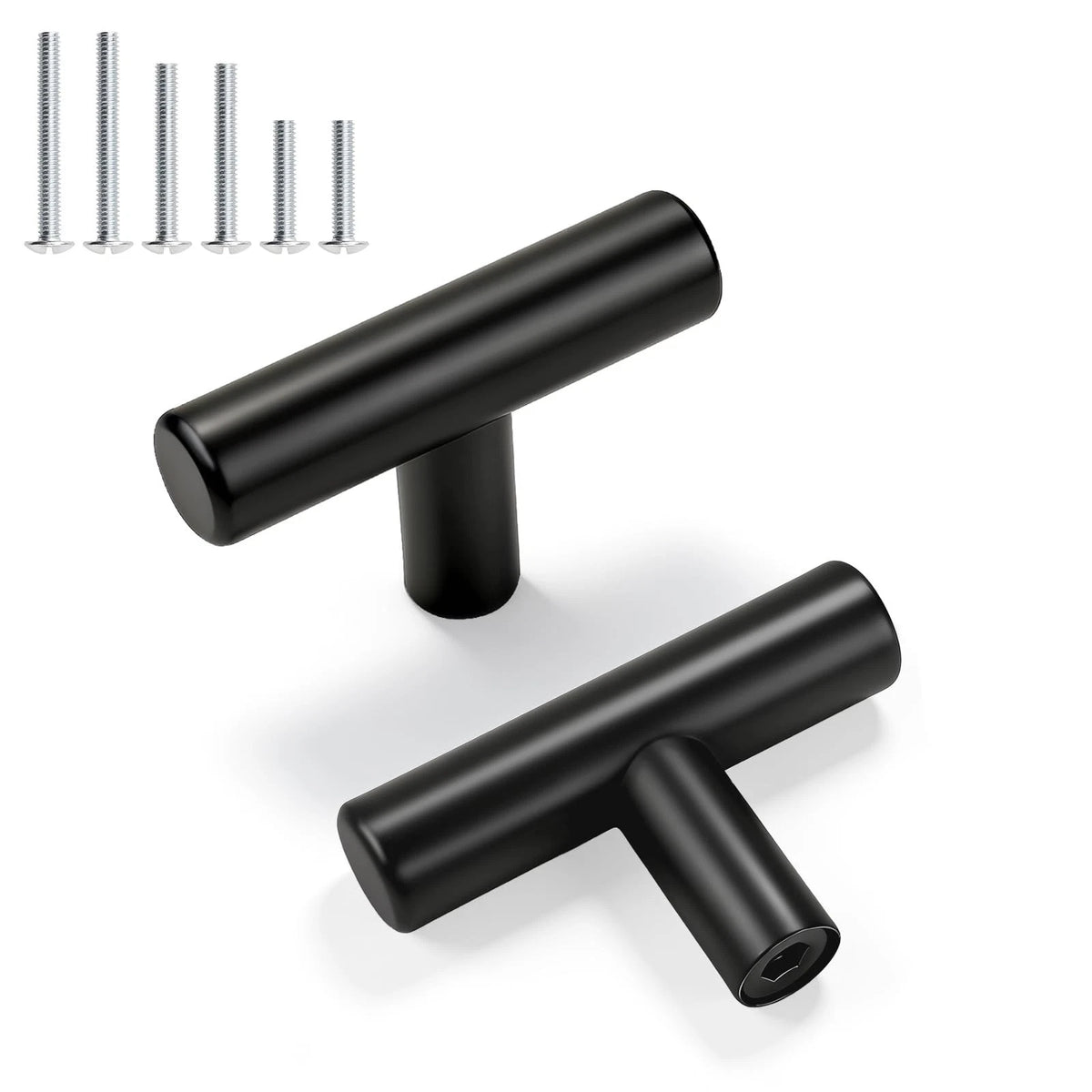10 Pack Single Hole Cabinet Knobs for Kitchen