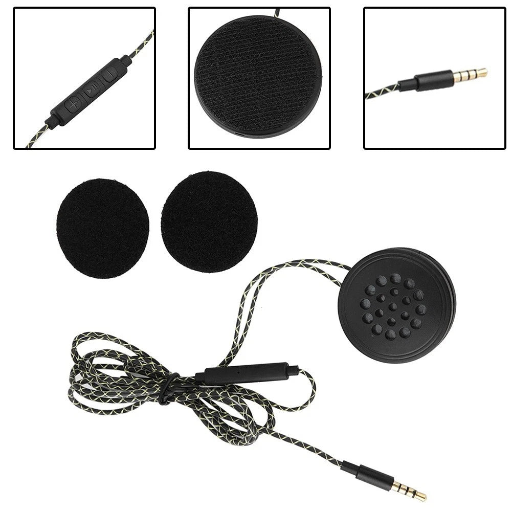 1.2m Helmet Headset Cable for MP3 Computer Equipment