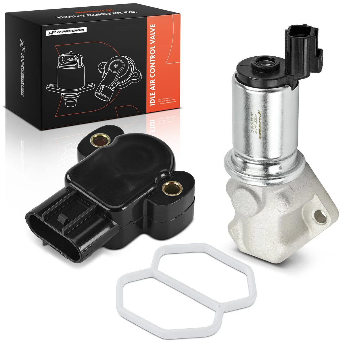 2X Idle Air Control Valve & Throttle Position Sensor Set for Ford 4.0L (1997–2004) - XL2Z9F715AA, XL2E9F715AB, YU3Z9F715AA, AC435, TH157