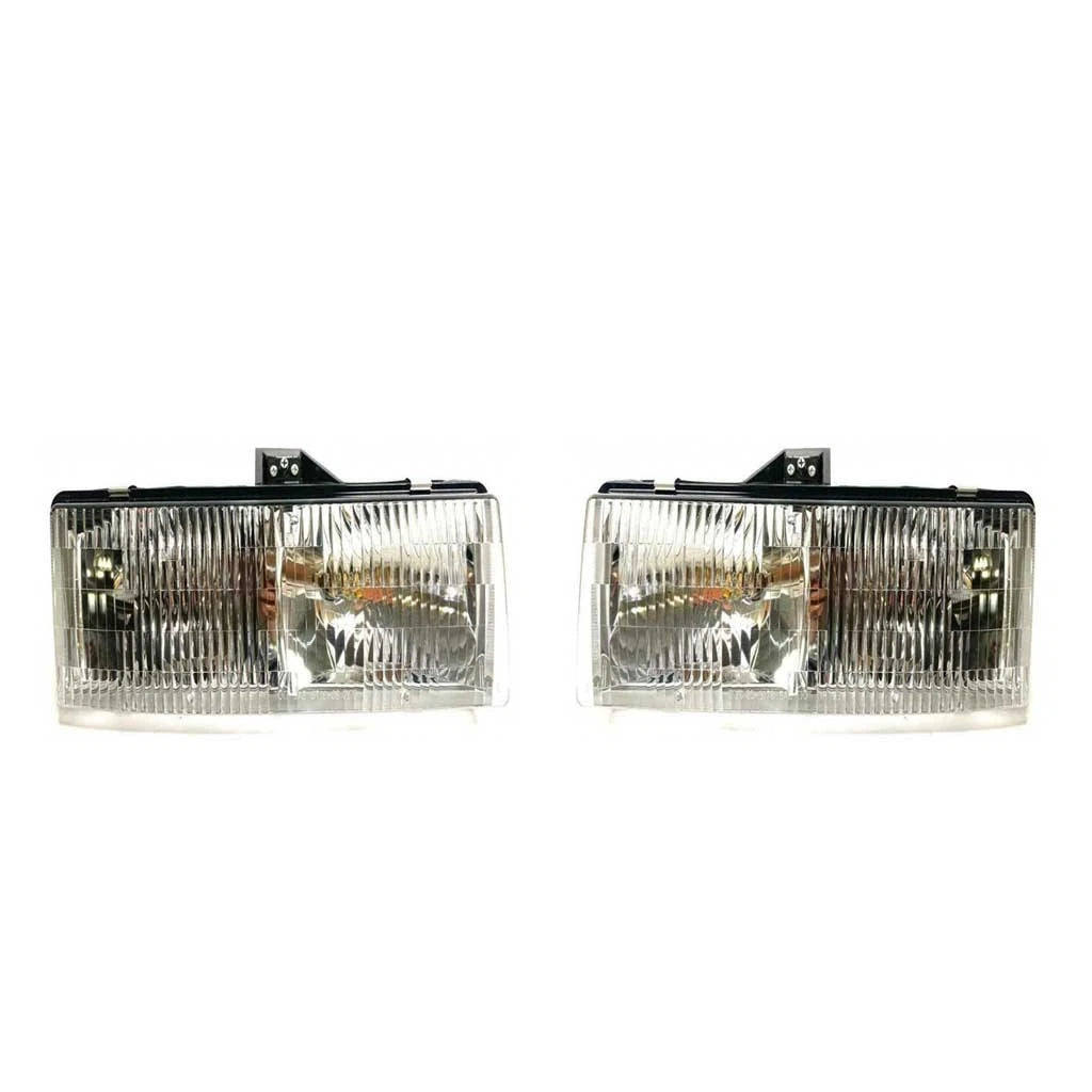 Headlight Pair for GMC Safari (1999–2005) MLX-PAIR-SHE934-150QL-CL360A51, GM2502136