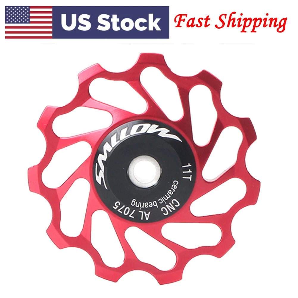 11T Rear Derailleur Guide Pulley with Ceramic Sealed Bearing for Bikes