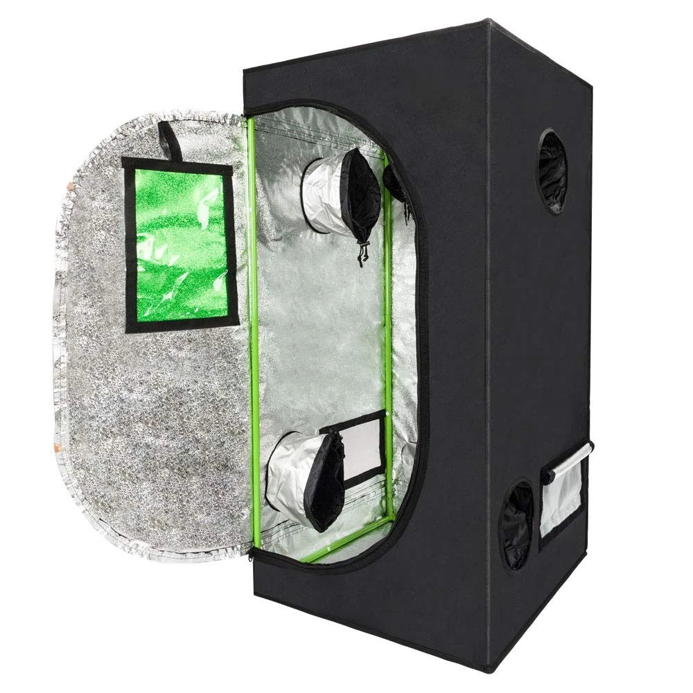 2X Grow Tent for Hydroponics (24"x24"x48")