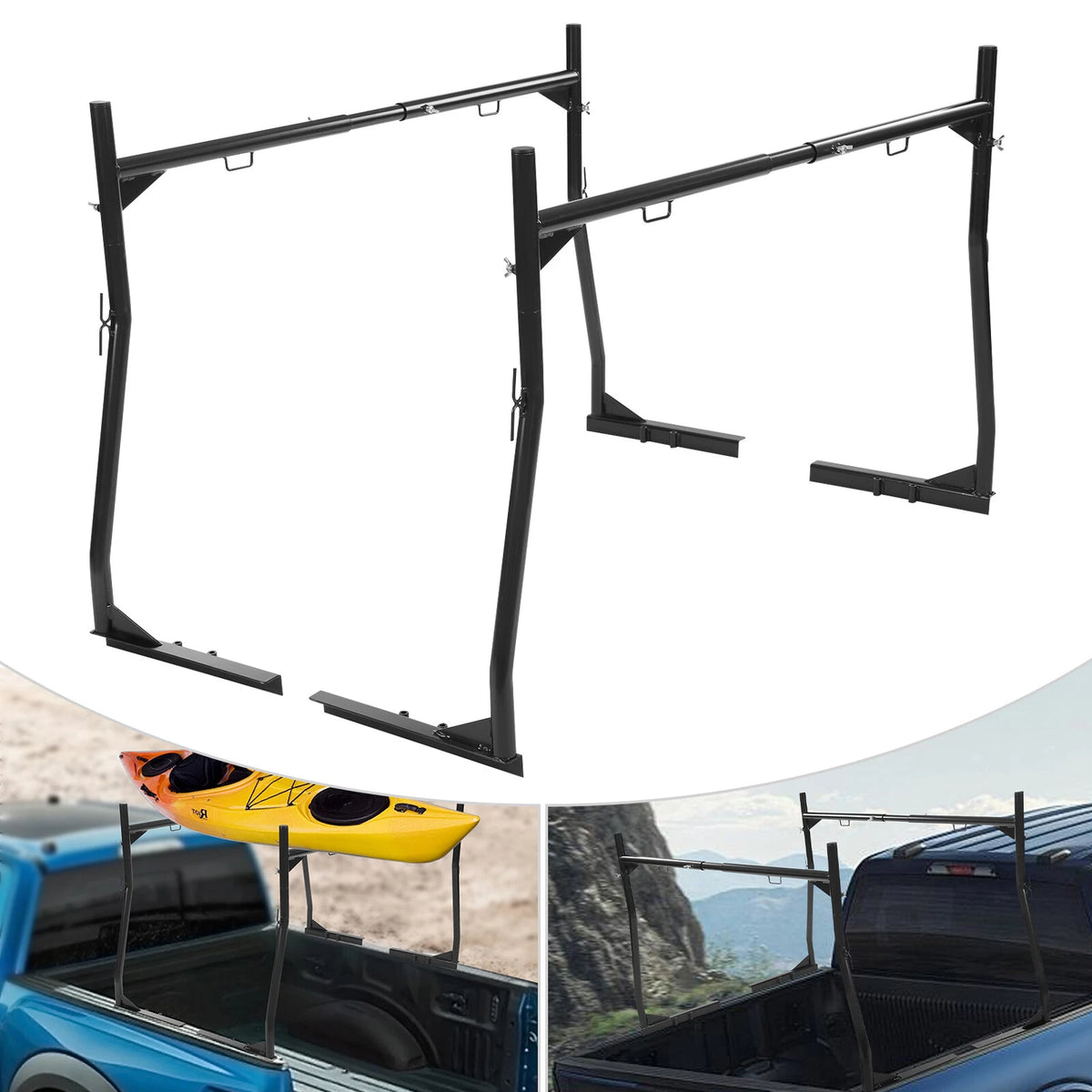 Adjustable Ladder Rack for Universal Pickup (2010–2023)