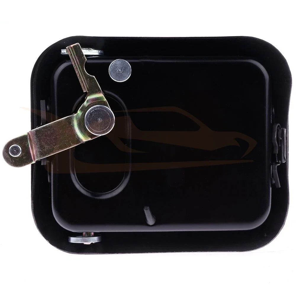 Outside Driver Door Handle for Jeep Wrangler (1997–2006) Black Plastic