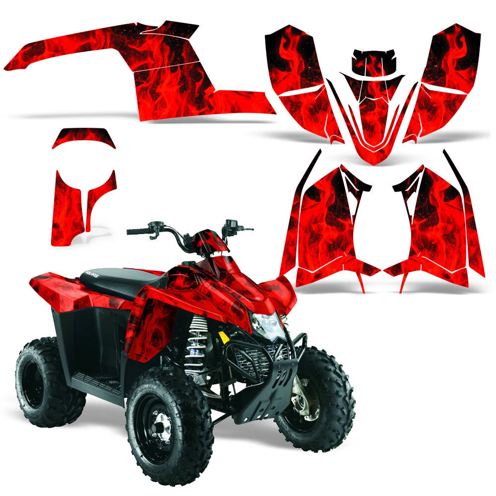 Graphic Decals Stickers for Polaris Trailblazer (2010–2013) WD1011