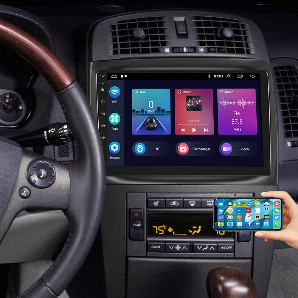 Android 13 Apple Carplay Car Stereo for Cadillac CTS (2003–2007)