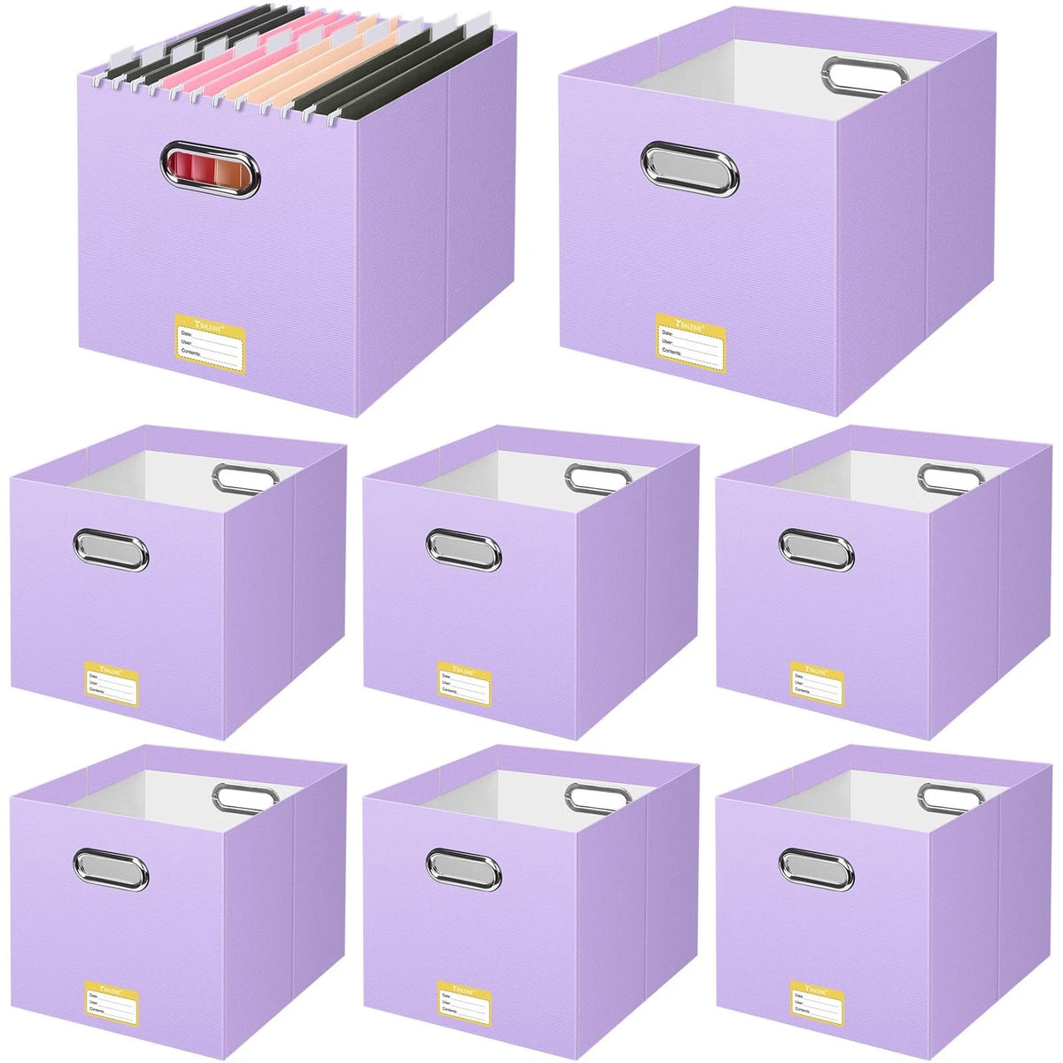 File Organizer Box for Letter Size Documents
