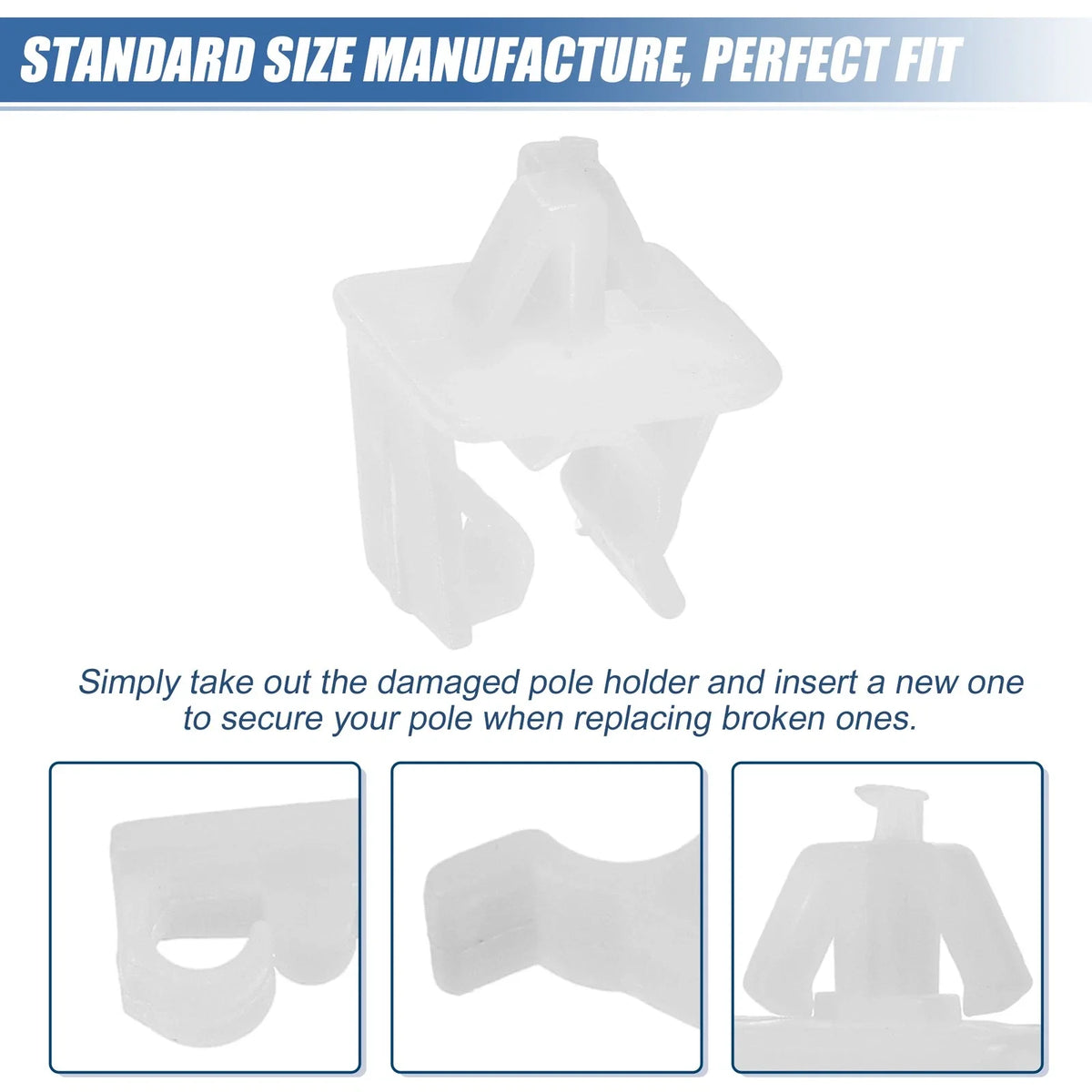 5 Pcs Hood Prop Rod Holder for Honda Civic 2dr (2006–2015) No. 90672SNB003