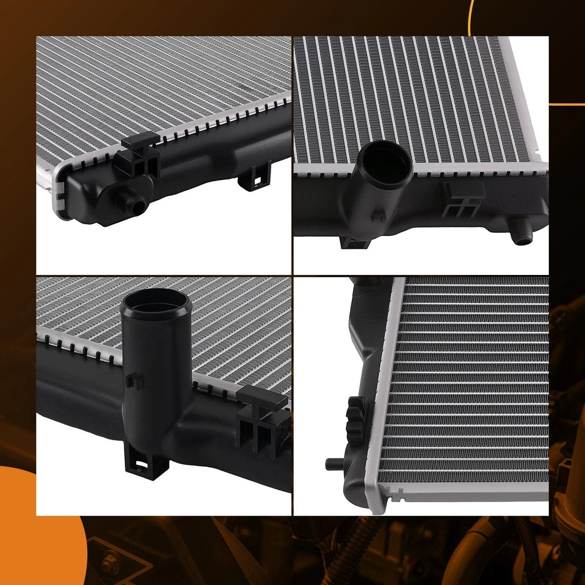 Coolant Radiator for Lexus GS300 GS350 GS450h (2006–2011)