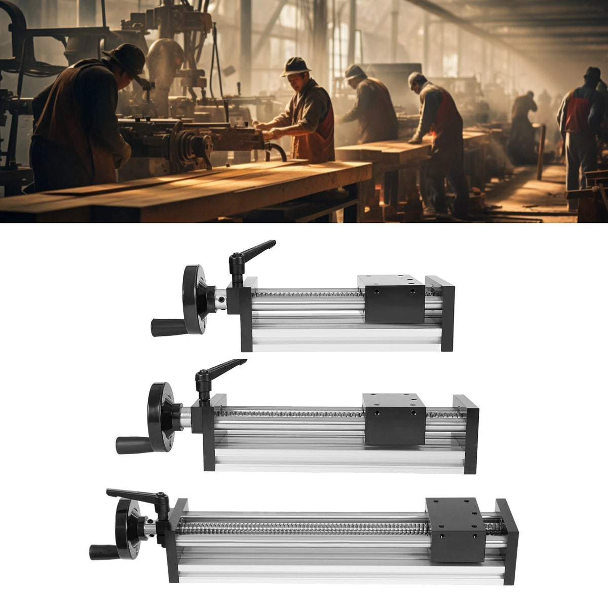 Manual Sliding Table Linear Guide Rail for Actuator Motion Table