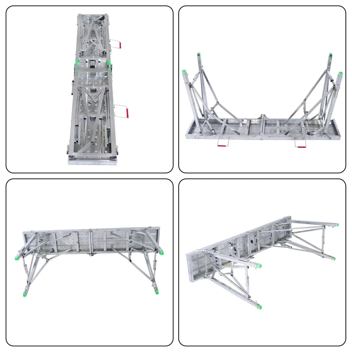 Portable Folding Scaffolding Platform Work Bench Ladder
