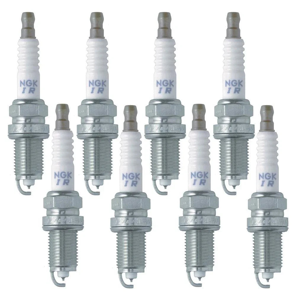 Set of 8 NGK Laser Iridium Spark Plugs (Gap 0.044) for