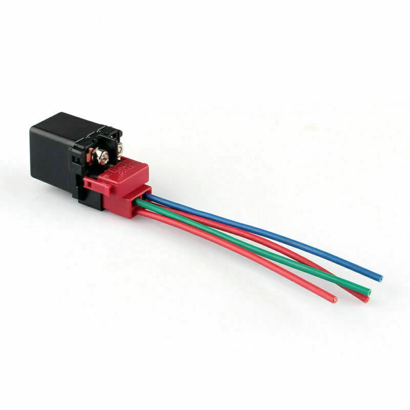 Starter Relay Solenoid + Plug for Honda CBR 600/954/1000 (35850-MT4-000, 35850-MR5-007)