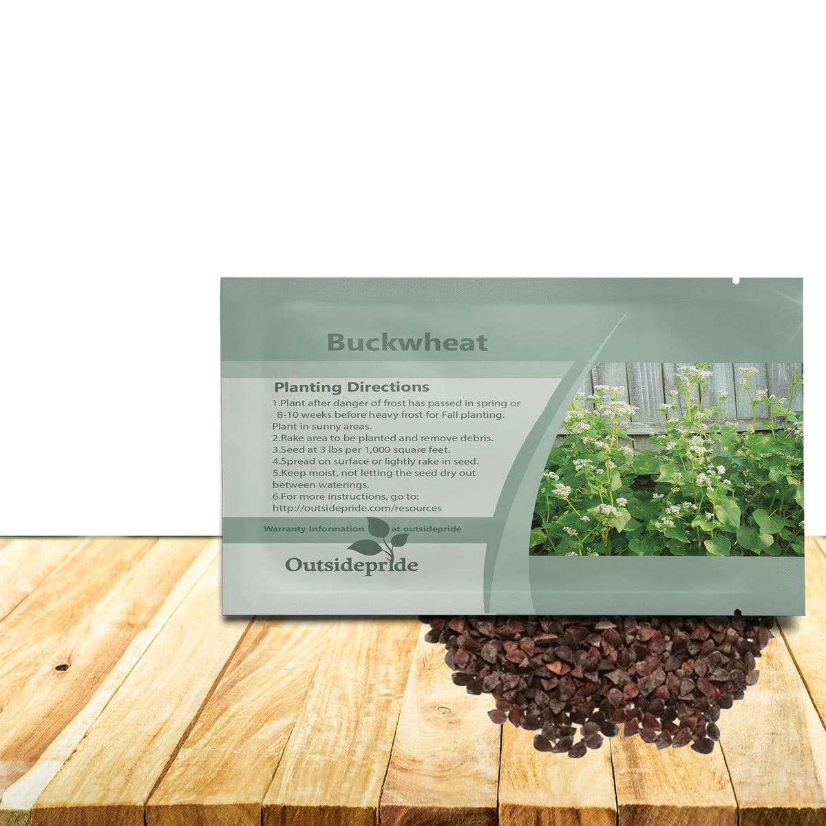 Buckwheat Seeds for Annual Planting (1 oz)