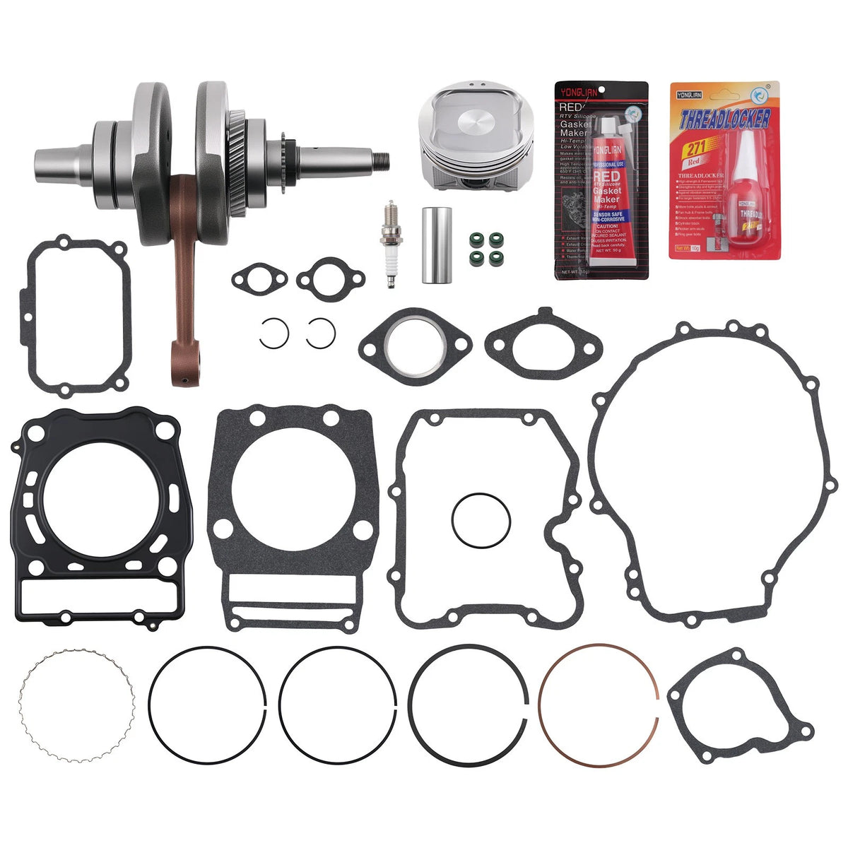 Crankshaft Gasket Piston Kit for Polaris Sportsman 500 (2012–2013) h7SDc4