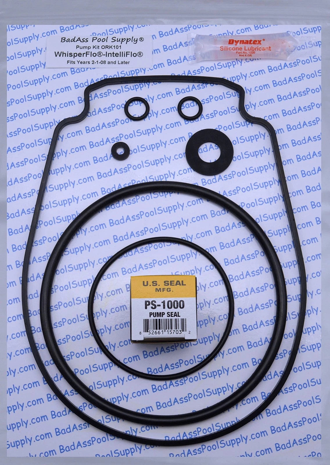 O-Ring Rebuild Repair Kit for Pentair Black