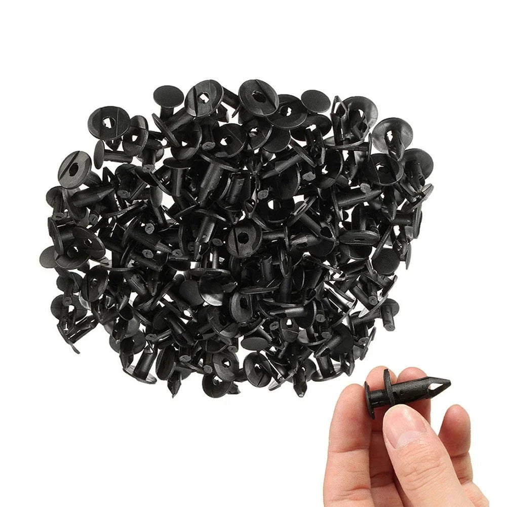 50X Fenders Rivets Clips for ATV UTV (8mm Diameter)