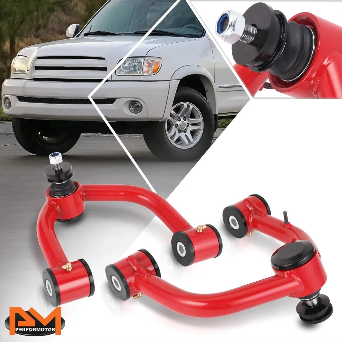 J2 DOM Steel Tubing Front Upper Control Arms for Toyota Tundra Sequoia (2000–2007)