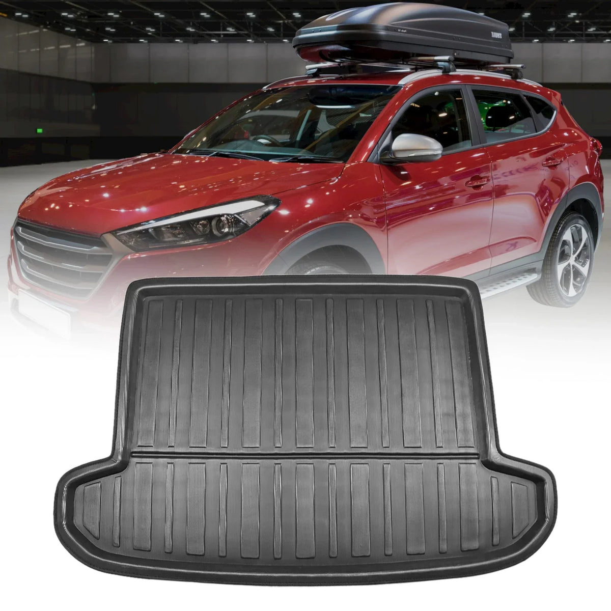 Cargo Trunk Tray Liner for Hyundai Tucson (2016–2018)