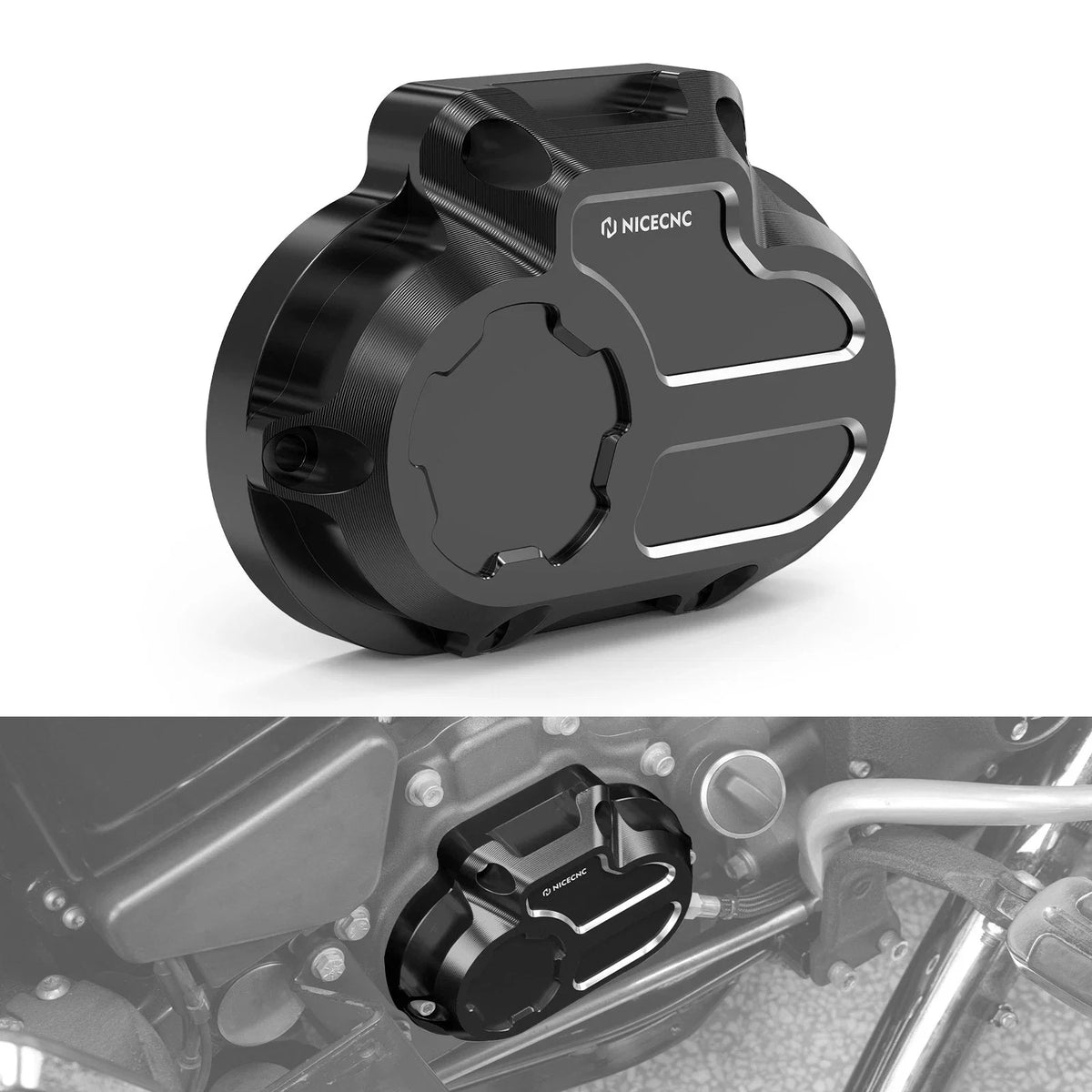Transmission Side Cover 37116-06 for Harley Electra Glide Classic EFI (2002–2013)
