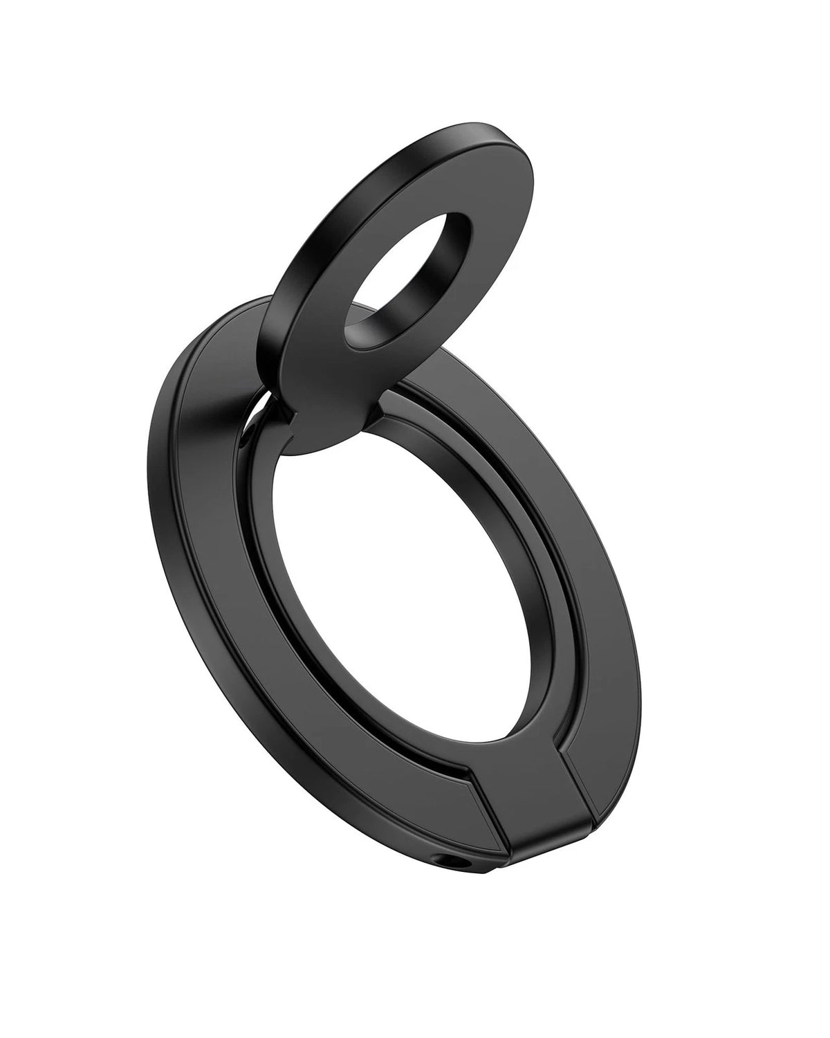 Magnetic Phone Ring Holder Grip for Universal Use - Black